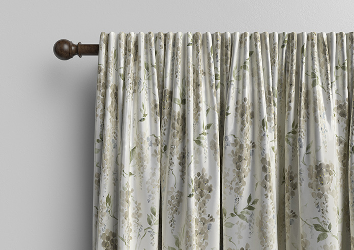 Wisteria Silk, Cool Taupe - Made to Measure Curtains - Image 10